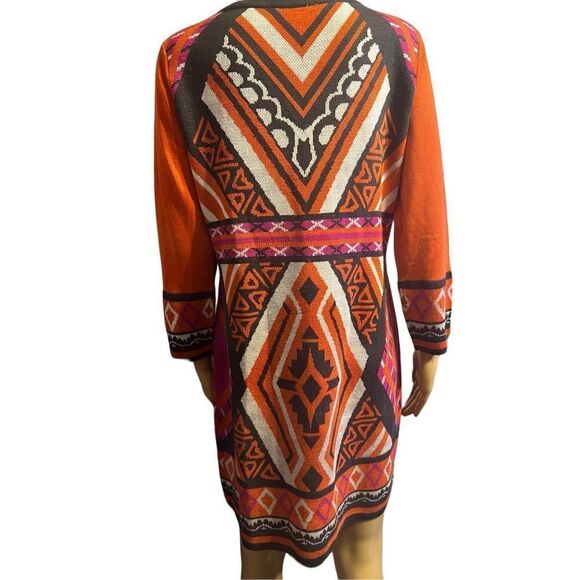 Liv Aztec sweater dress sz XL - Picture 3 of 5